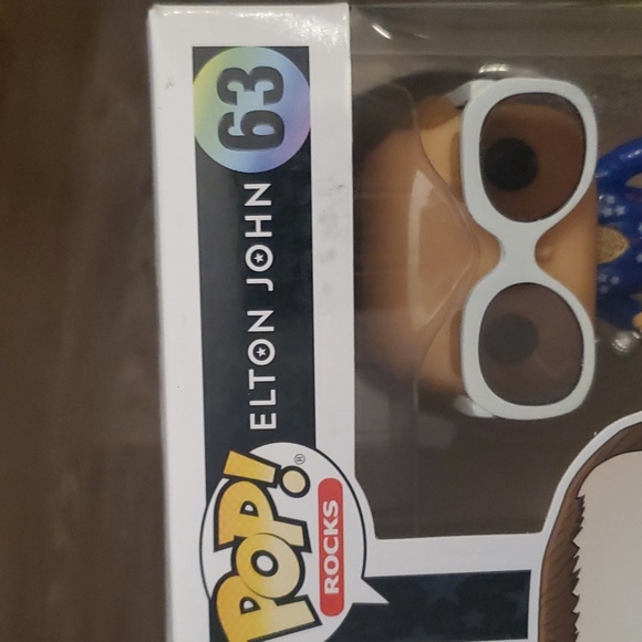 ❤️🔹️🤍 Pop Rocks Elton John Patriotic Funko Pop #63 - Picture 3 of 12